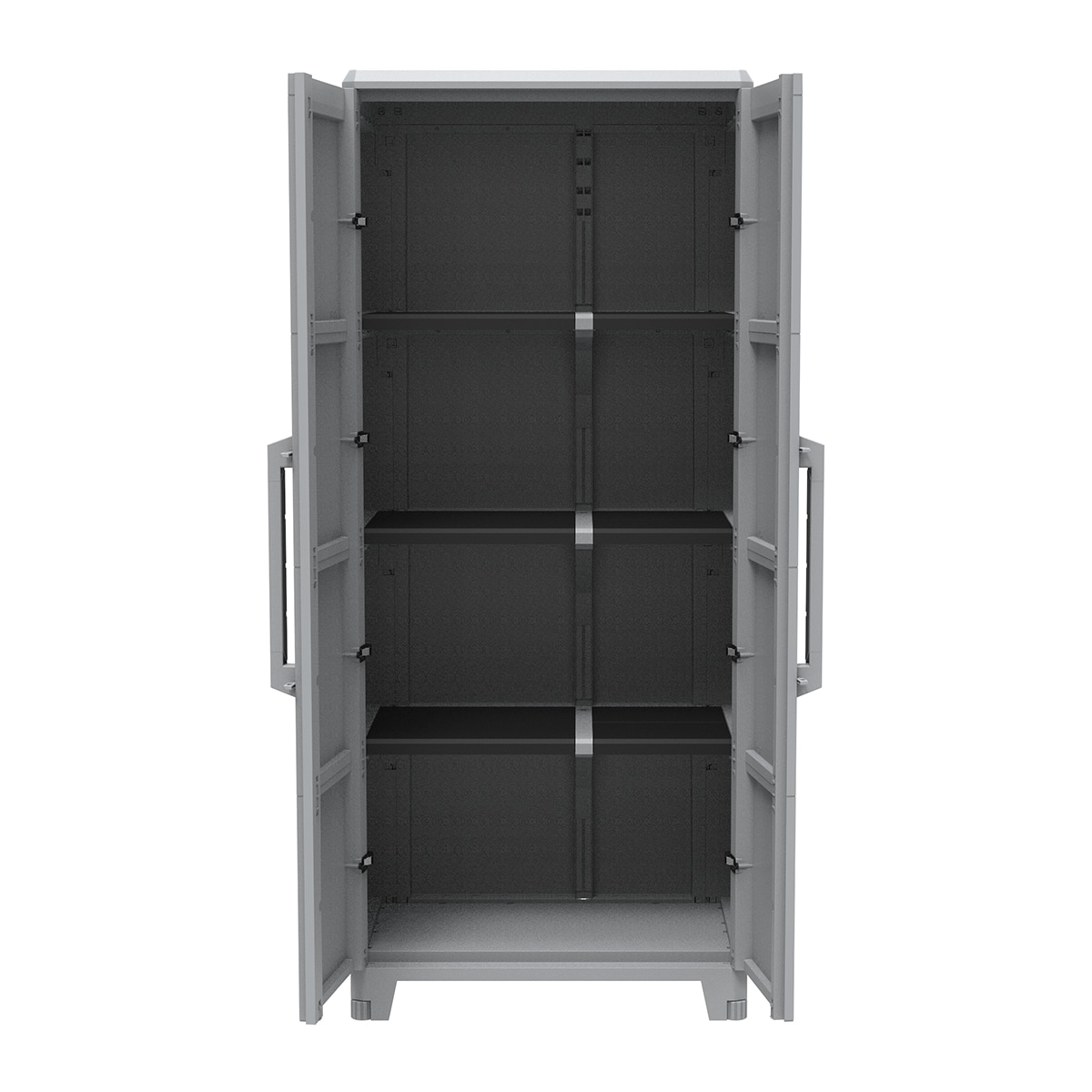 Armario resina Modular Transforming 4 Módulos Gris-2