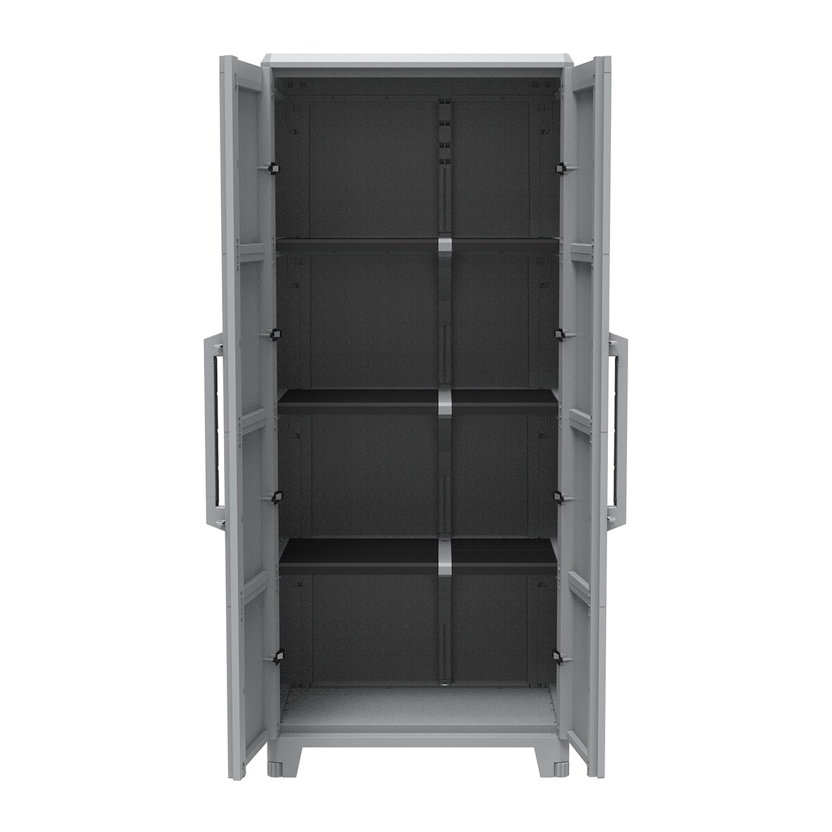 Armario resina Modular Transforming 4 Módulos Gris-2