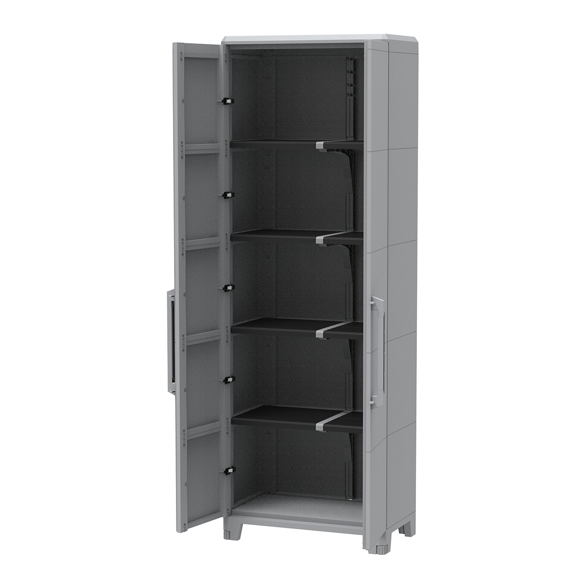Armario resina Modular Transforming 5 Módulos Gris-2