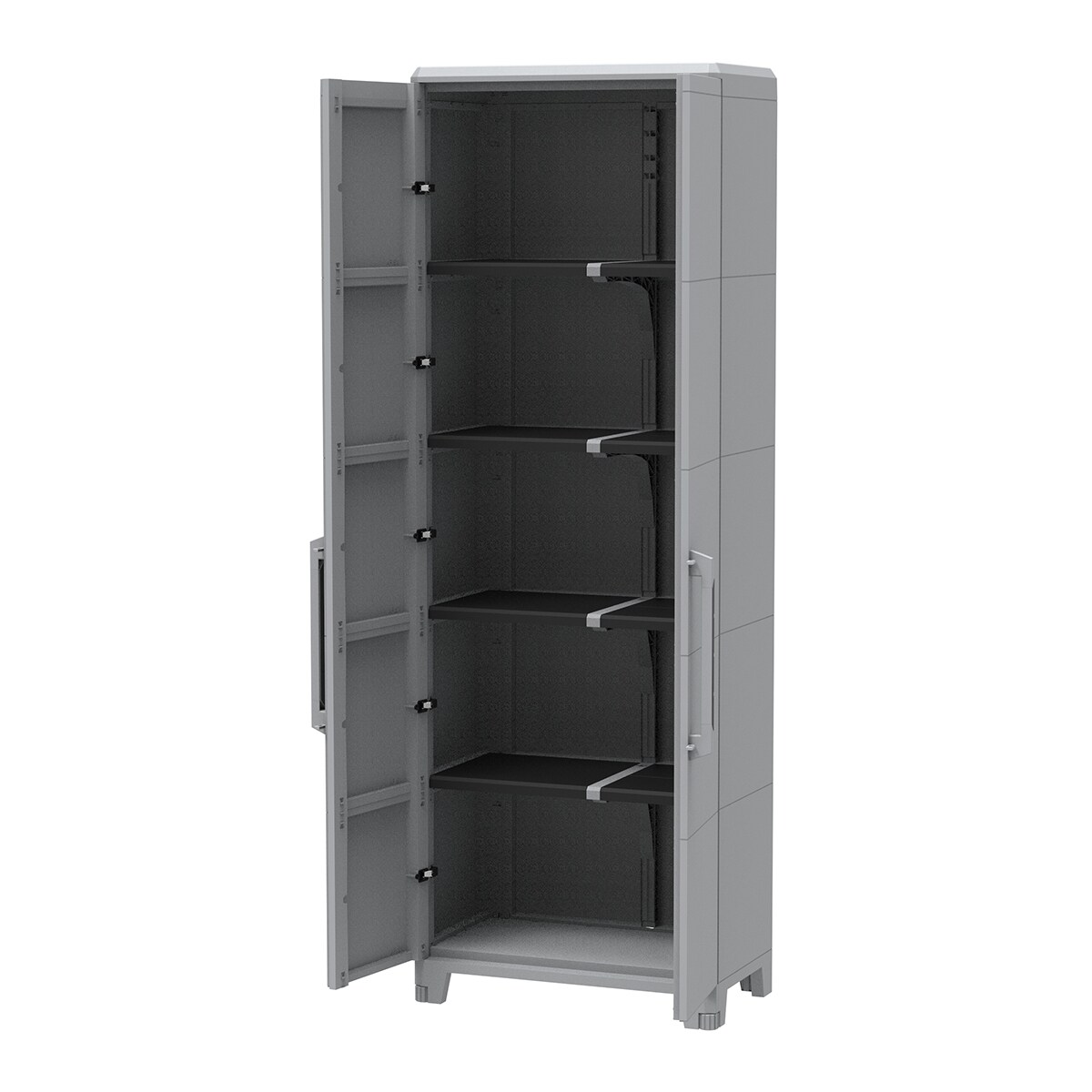 Armario resina Modular Transforming 5 Módulos Gris-2