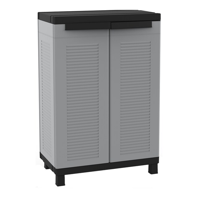 Imagen 0 de Armario resina B-Plus Bajo 2 puertas y 1 balda