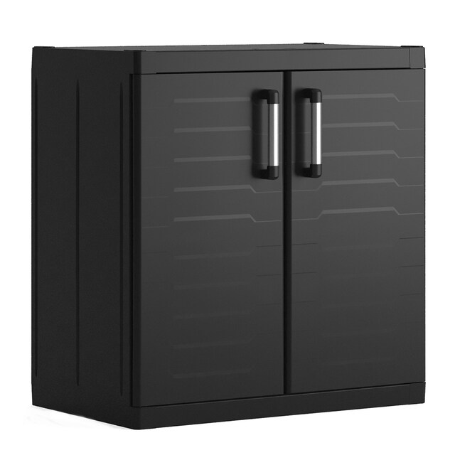 Imagen 0 de Armario resina bajo Detroit 2 puertas  89x54x93 cm