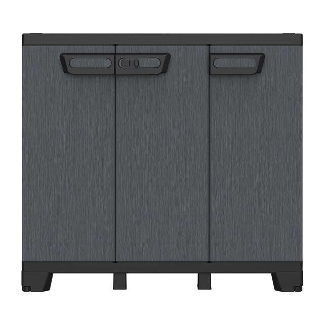 Imagen 0 de Armario bajo Resina 3 Puertas Ardesia