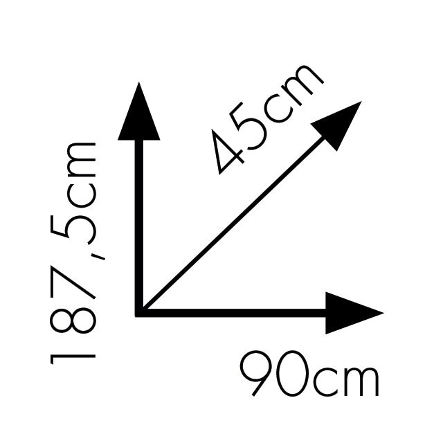 Estantería resina Modular 5 baldas 90 cm Negro-6