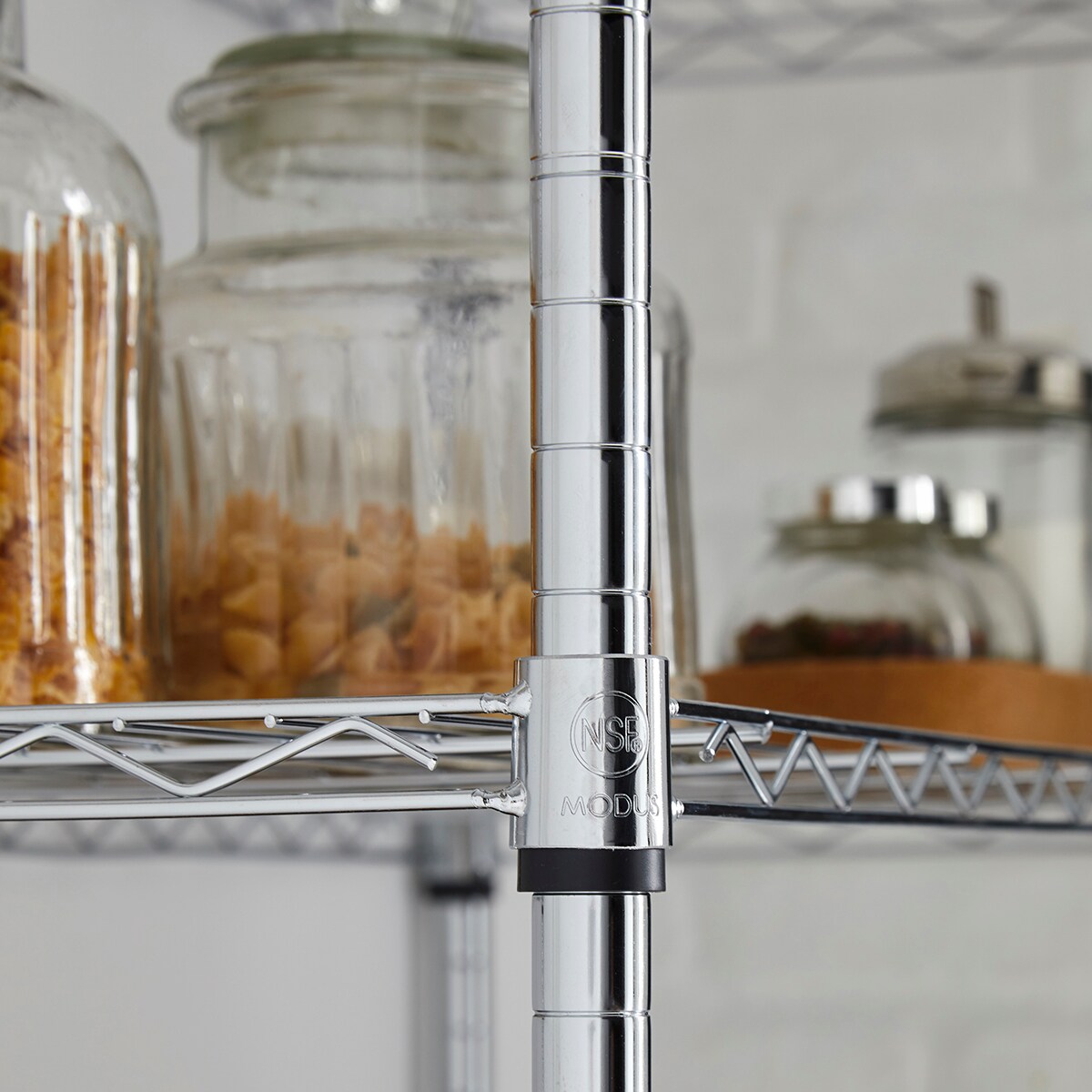 Estantería Cromada Modus Pro 180 x 150 x 45 cm Cromo brillo-3