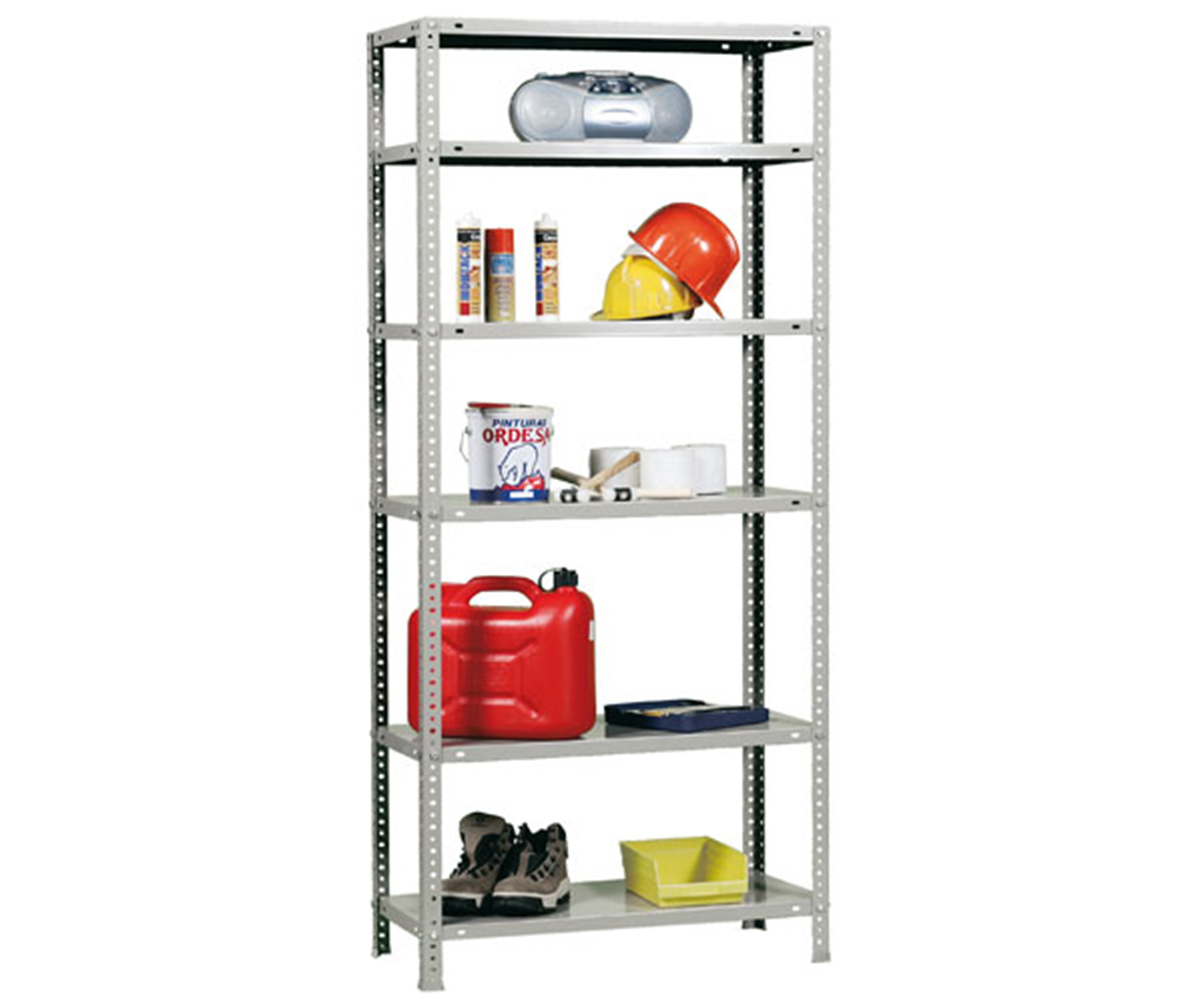 Estantería metálica  ADVANTAGE 6 Estantes Galvanizado-3