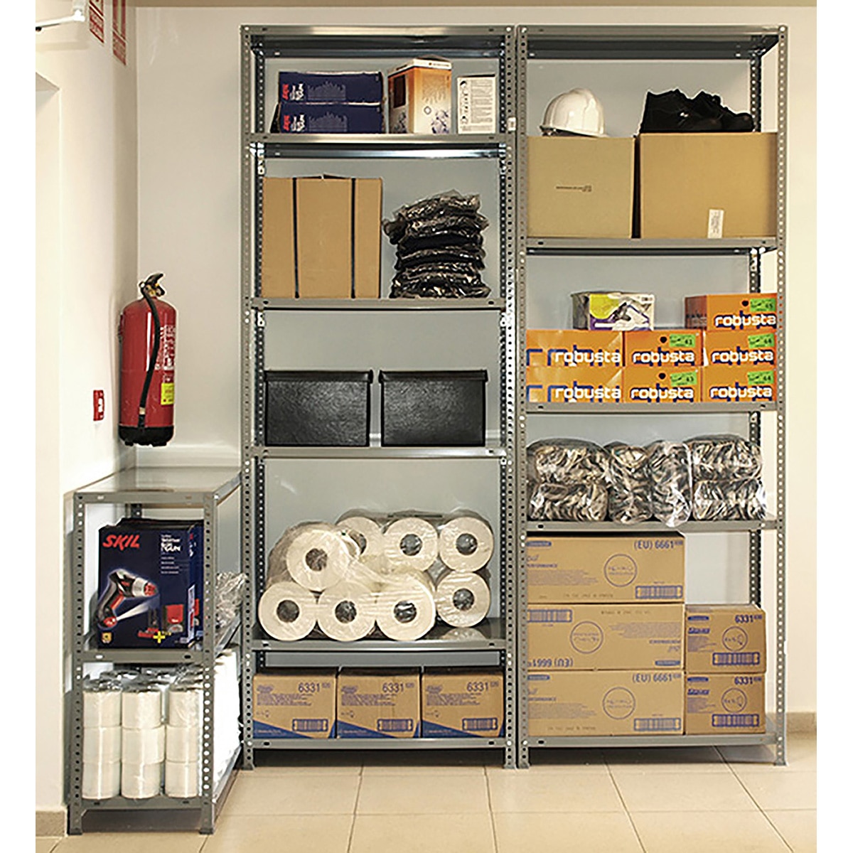 Estantería metálica  ADVANTAGE 6 Estantes Galvanizado-4