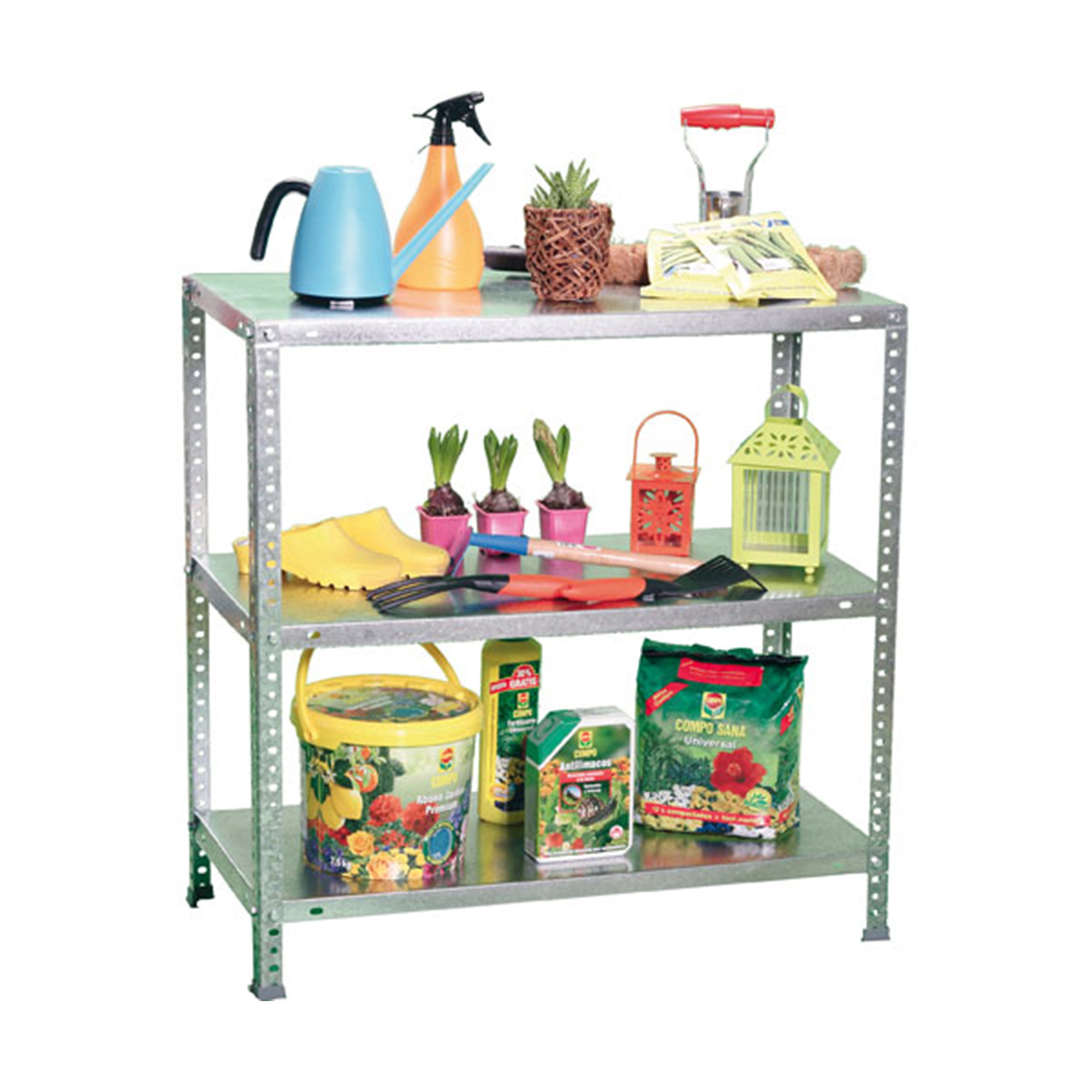 Estantería metálica ADVANTAGE 3 Estantes Galvanizado-3