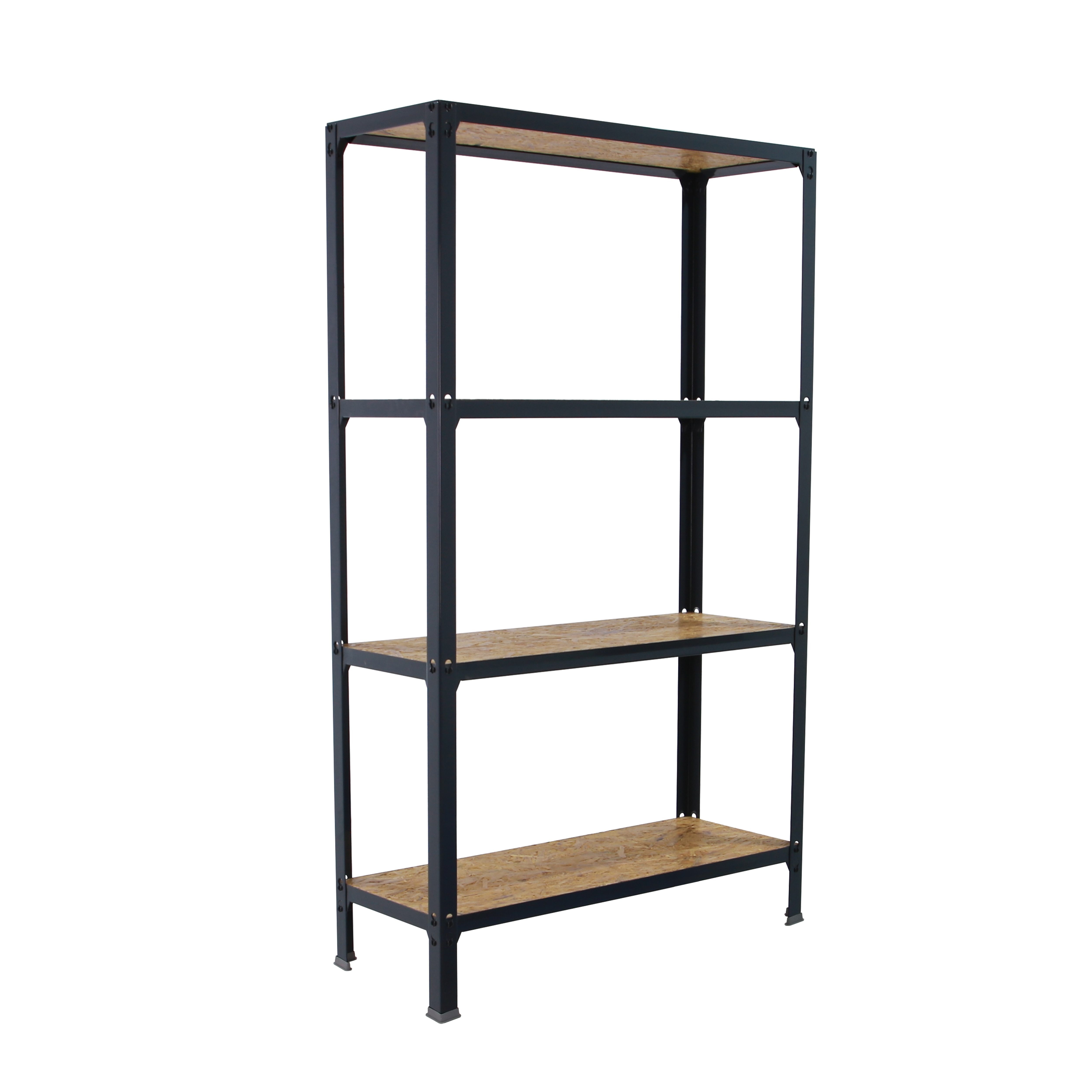 Imagen 0 de Estantería metálica HOMECLICK WOOD 4 Estantes