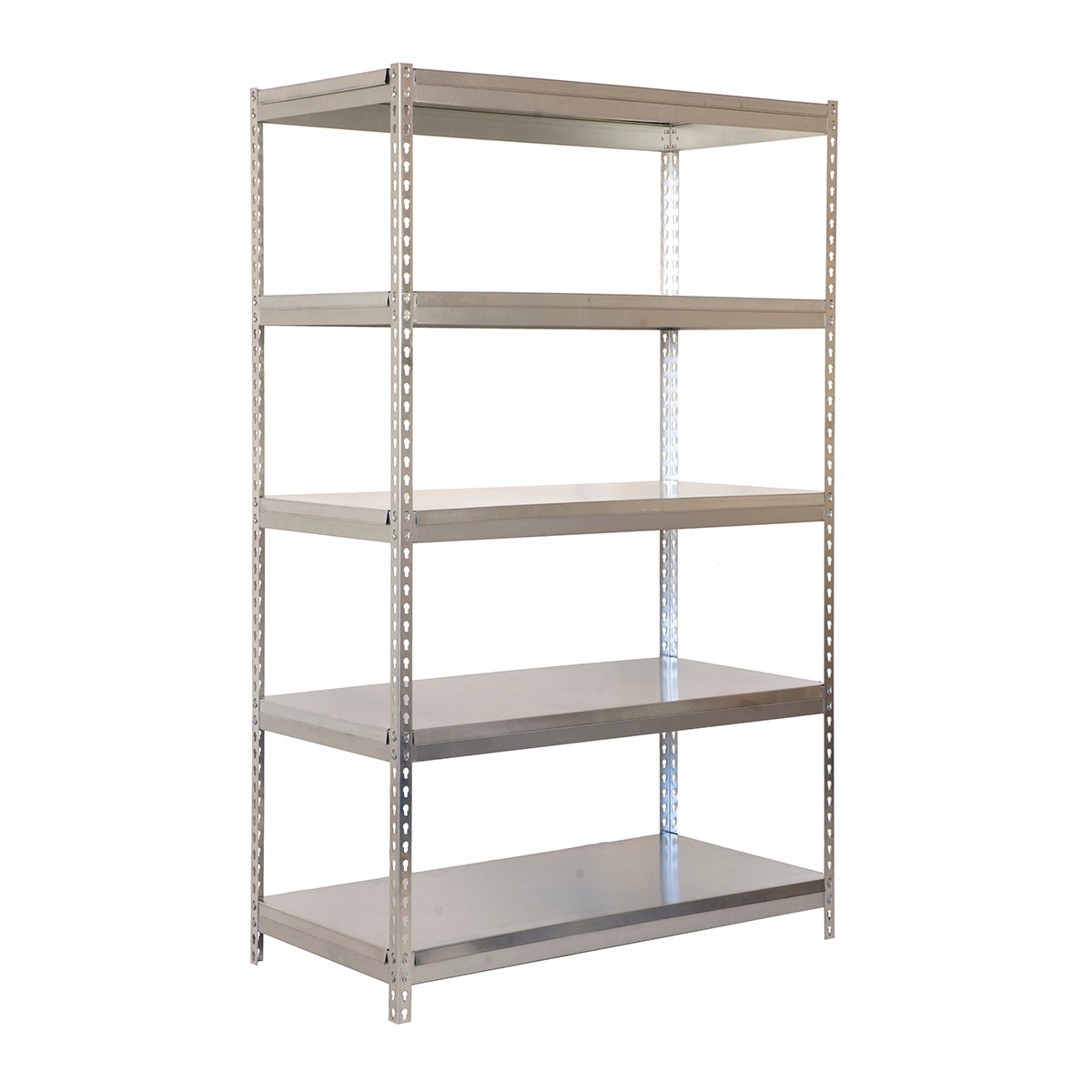 Estantería metálica BRICOFORTE 5 Estantes Galvanizado / Galvanizado-1