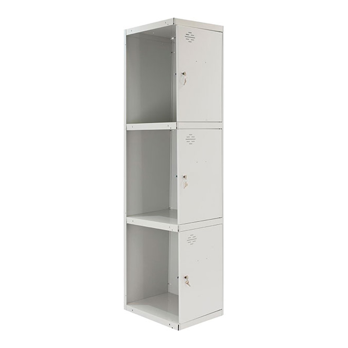 Módulo Taquilla metálica Profesional 3 Puertas Gris / Gris-1