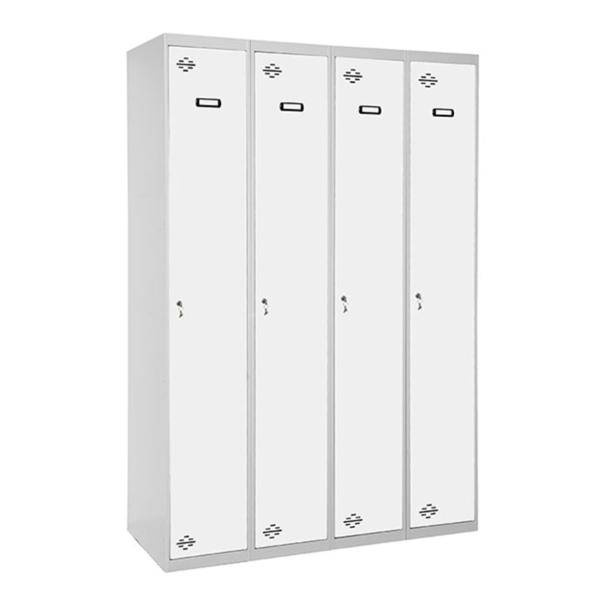 Imagen 0 de Taquilla metálica Profesional 4 Puertas Montada