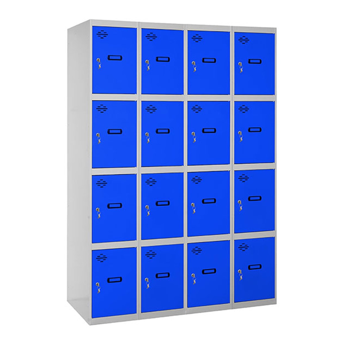 Imagen 0 de Taquilla metálica Profesional 4 alturas 16 Puertas Montada