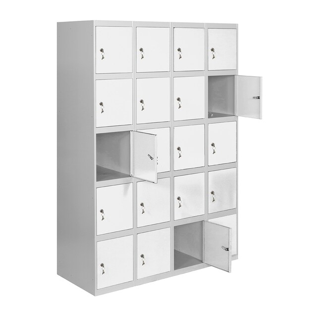 Imagen 0 de Taquilla metálica Profesional 5 alturas 20 Puertas Montada