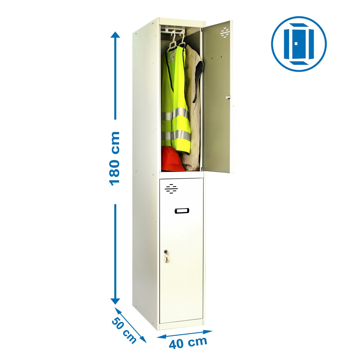 Armario metálico DIY Módulo Inicial Tándem Gris / Gris-3