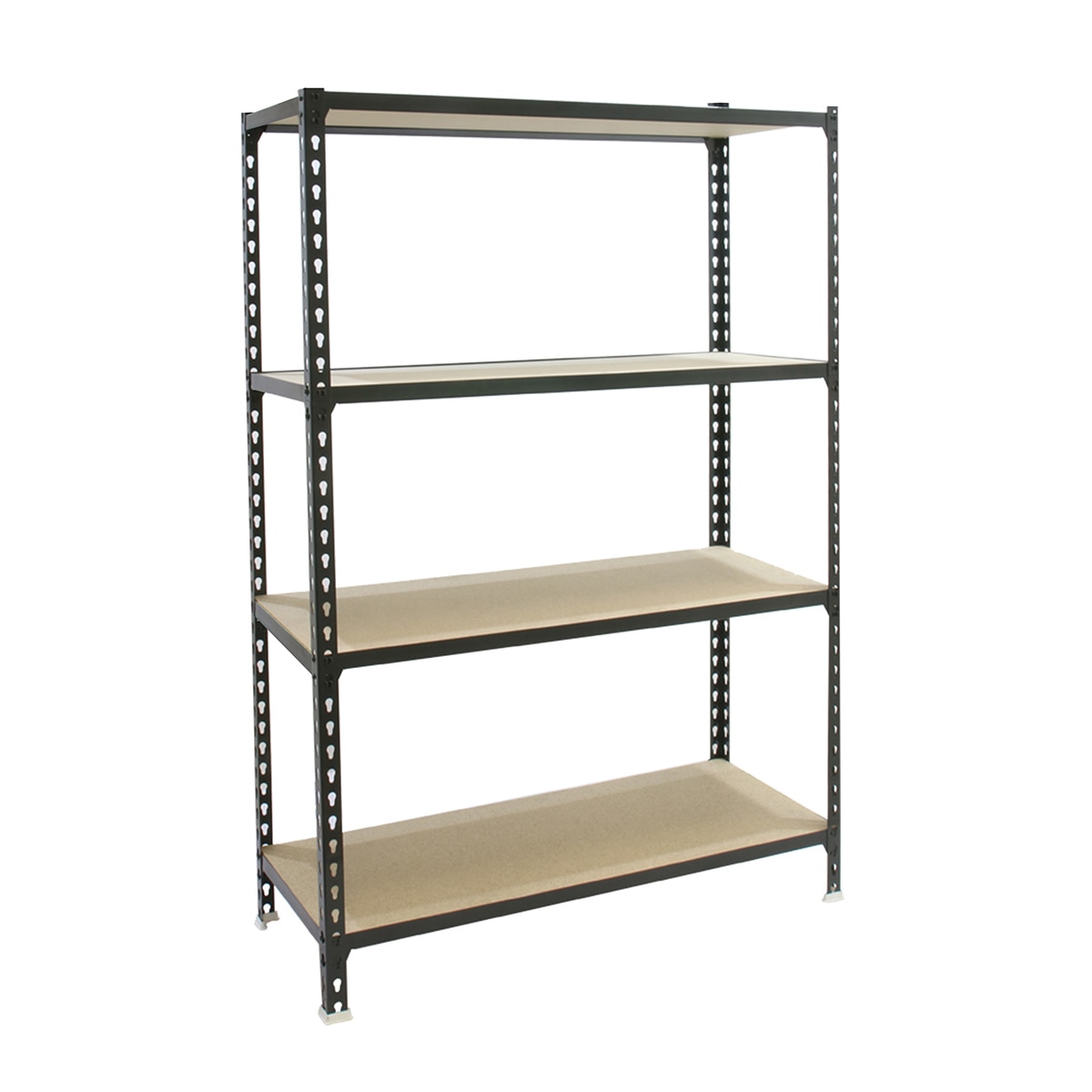 Estantería metálica Maderclick Superplus 4 Baldas 110x150x40 cm Antracita-1