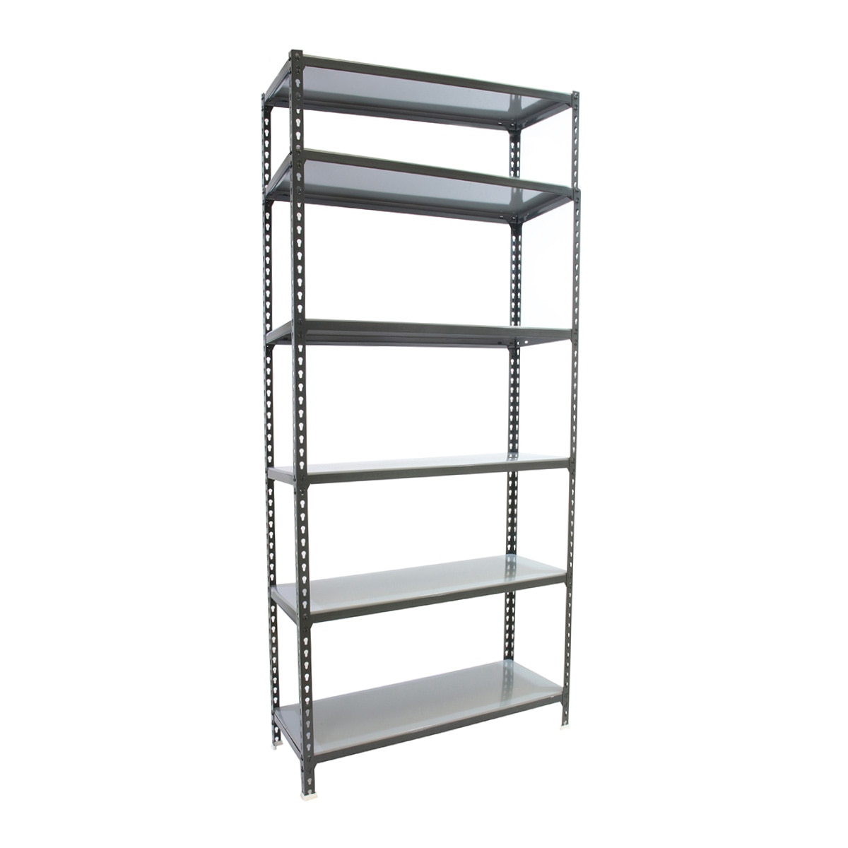 Estante Metálica Simonclick Superplus 6 Prateleiras - 110x250x30 cm Antracite / Cinzento-1