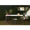 Mesa Dobrável Resina - 152 cm Branco-5
