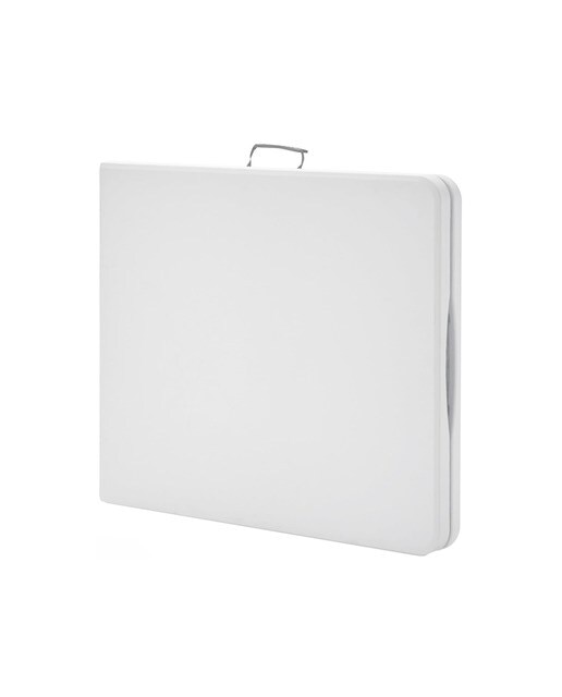 Mesa Dobrável em Resina - 180 cm Branco-2