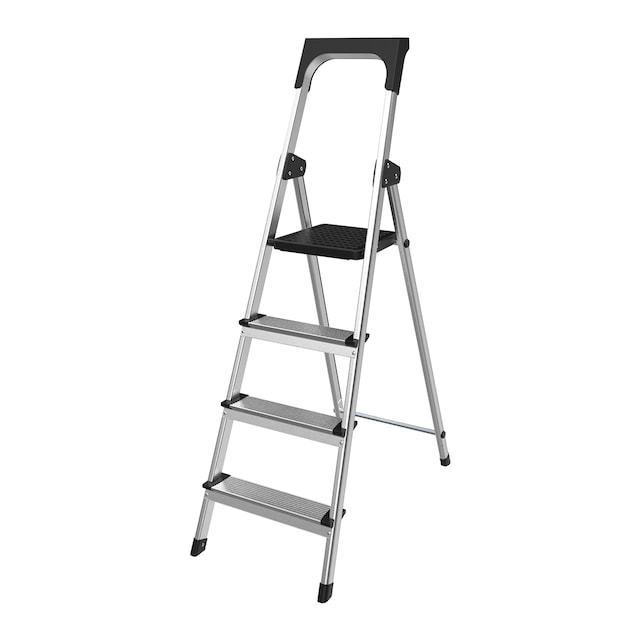 Imagen 0 de Escalera Doméstica Aluminio 4 Peldaños