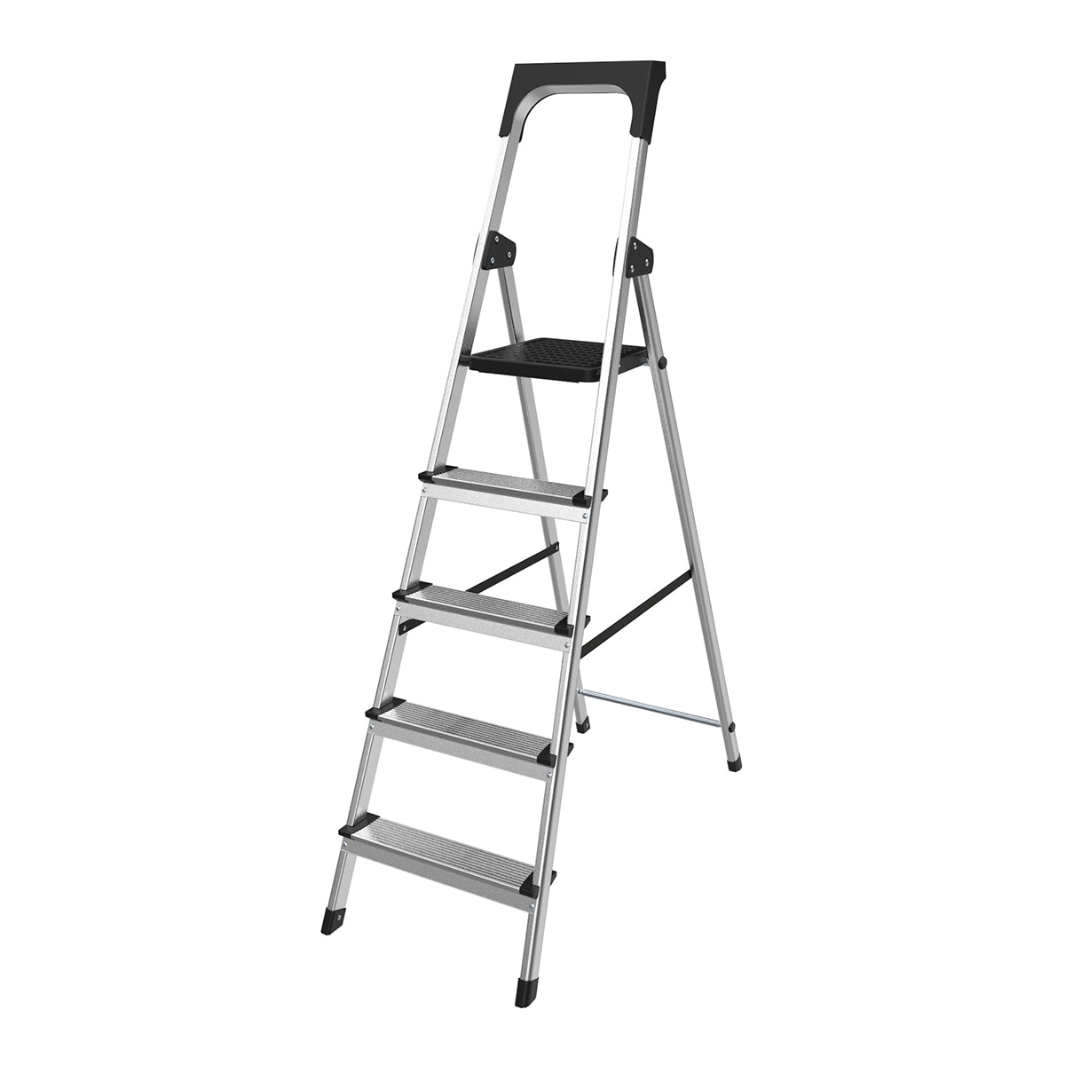Imagem 0 de Escada Doméstica Alumínio 5 Degraus