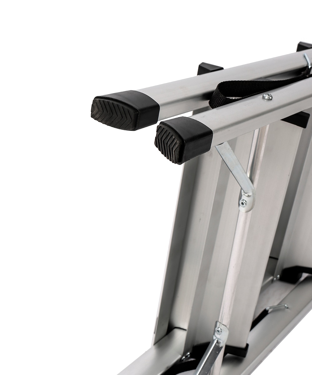 Escalera Doméstica Aluminio 5 Peldaños Anchos Aluminio-5