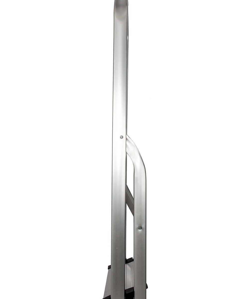 Escada Doméstica Alumínio 6 Degraus Largos Alumínio-6