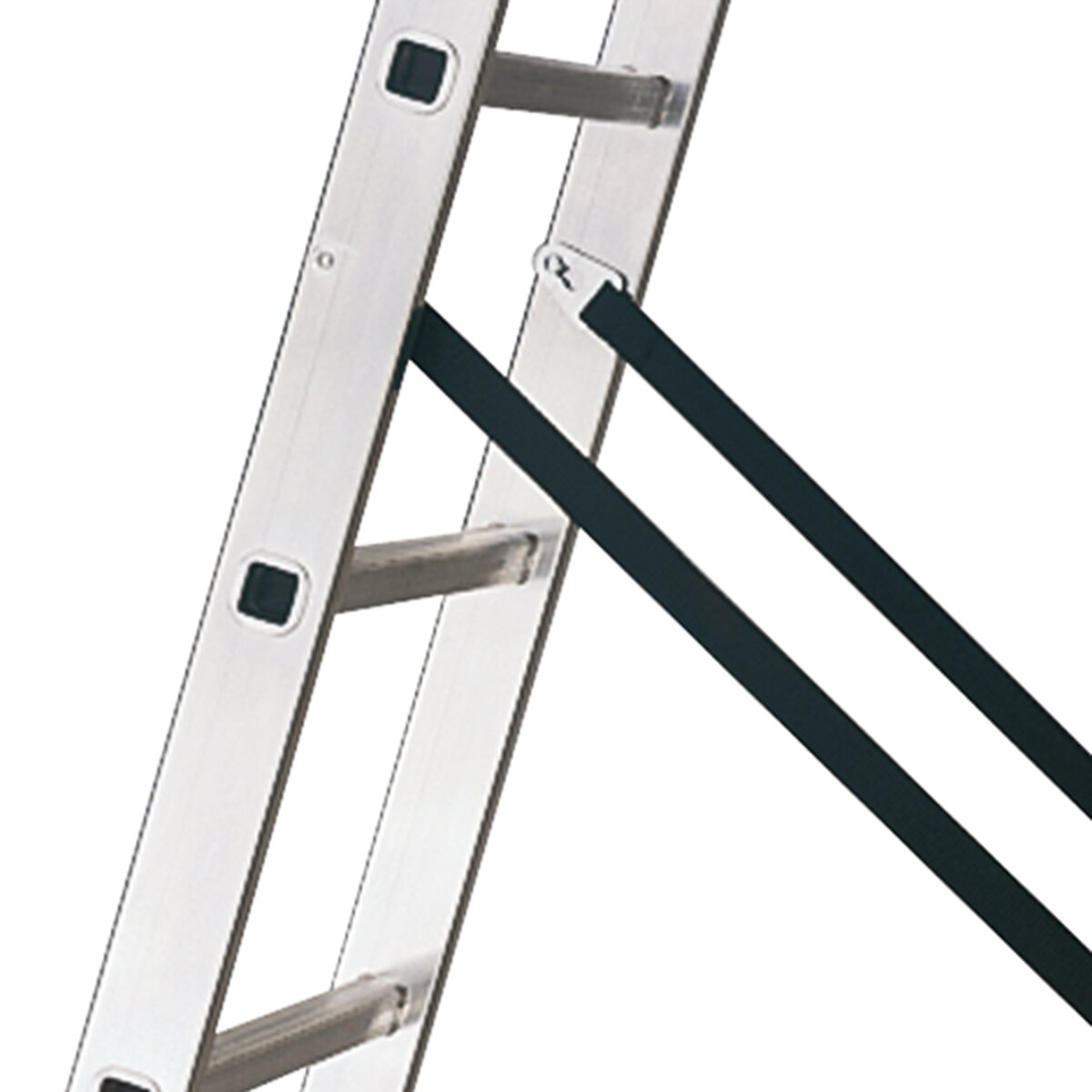 Escada Profissional 2 Trechos e 7 Degraus Alumínio-7