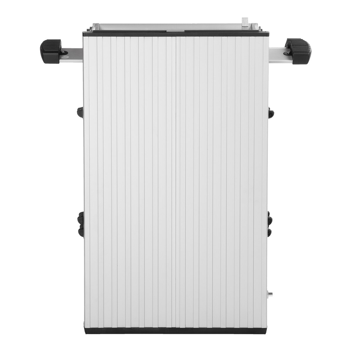 Plataforma Trabajo Telescópica 3 alturas Acero / Negro-5