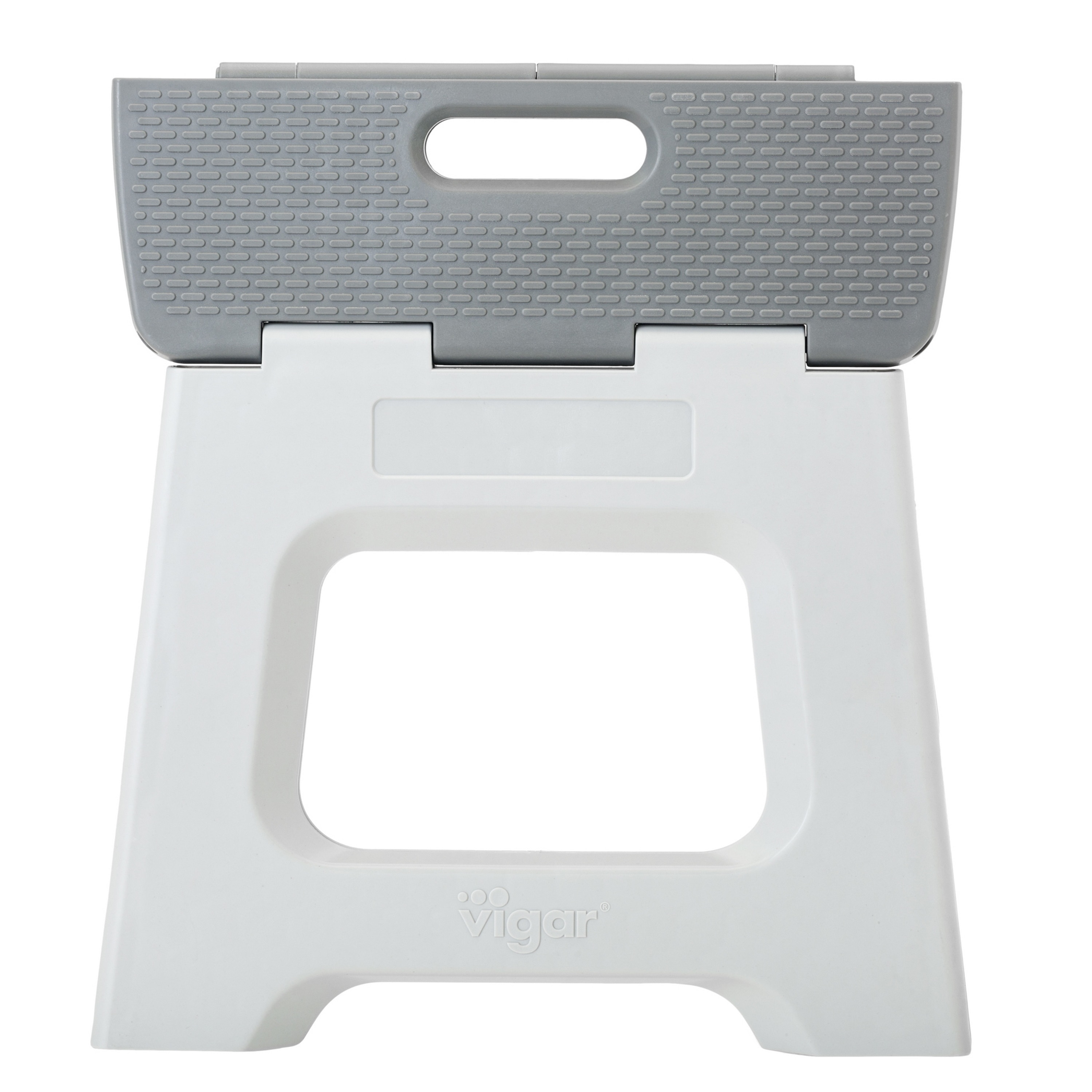 Taburete Plegable Plástico Compact 23 cm Gris-3