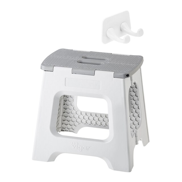 Imagen 0 de Taburete Plegable Plástico Compact 32 cm + Colgador