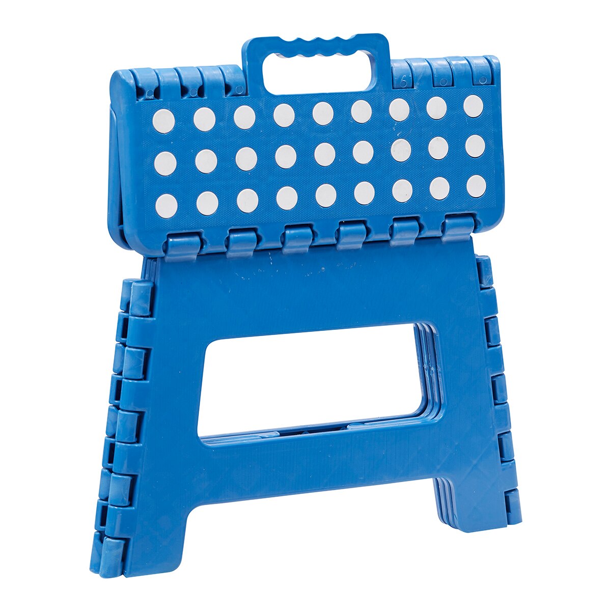 Taburete Plegable Polipropileno 28,5 cm Azul-3