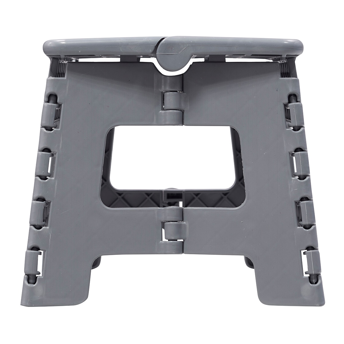 Taburete Plegable Polipropileno 28,5 cm Gris-2