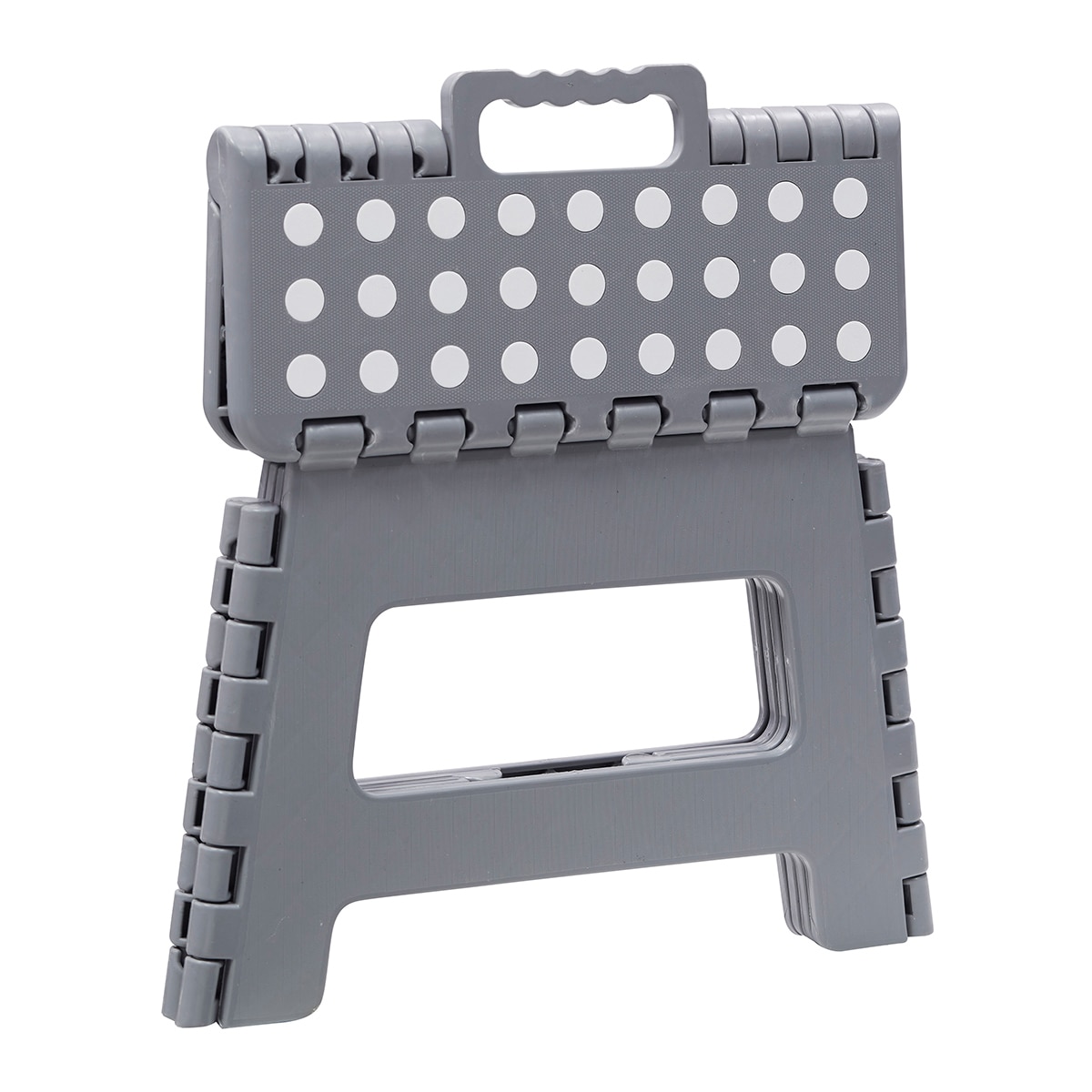 Taburete Plegable Polipropileno 28,5 cm Gris-3