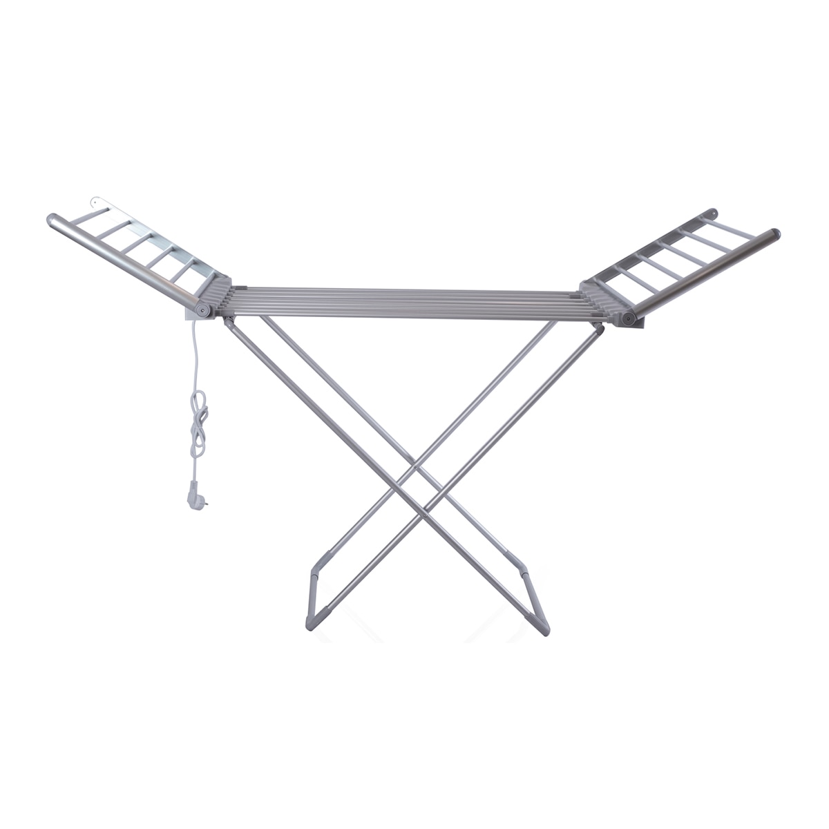 Estendal Elétrico Dobrável Cinzento-2