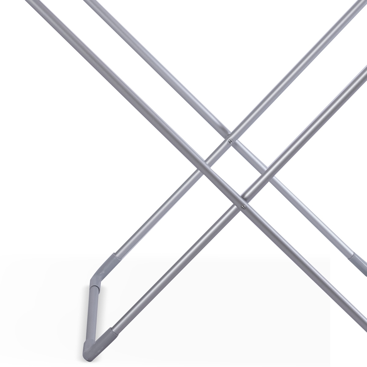 Estendal Elétrico Dobrável Cinzento-6