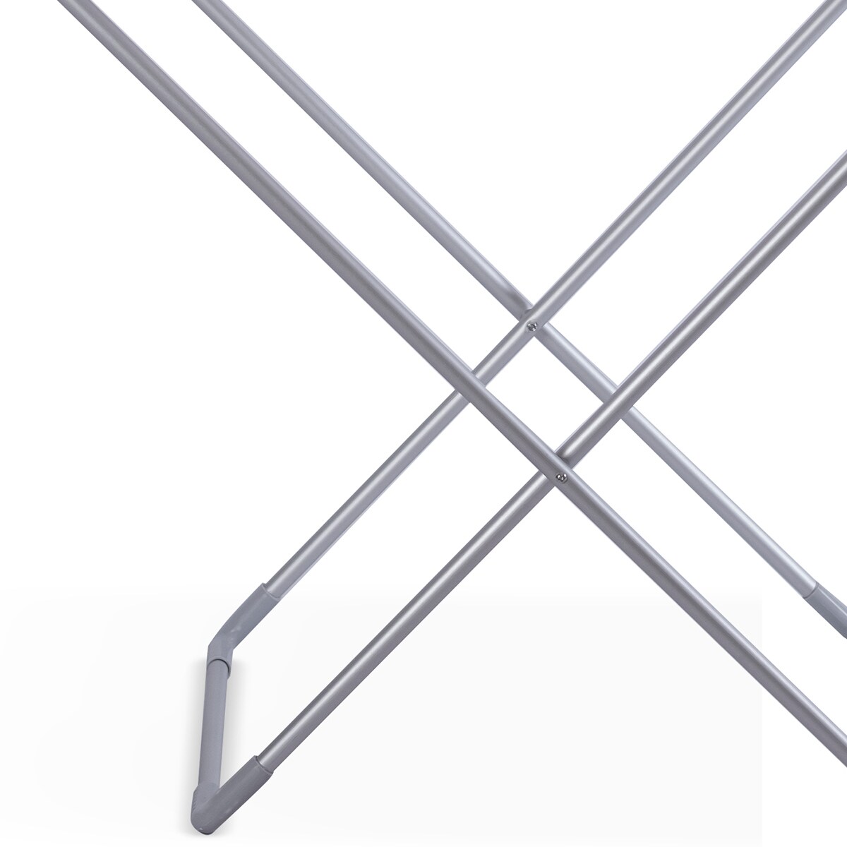 Estendal Elétrico Dobrável Cinzento-6