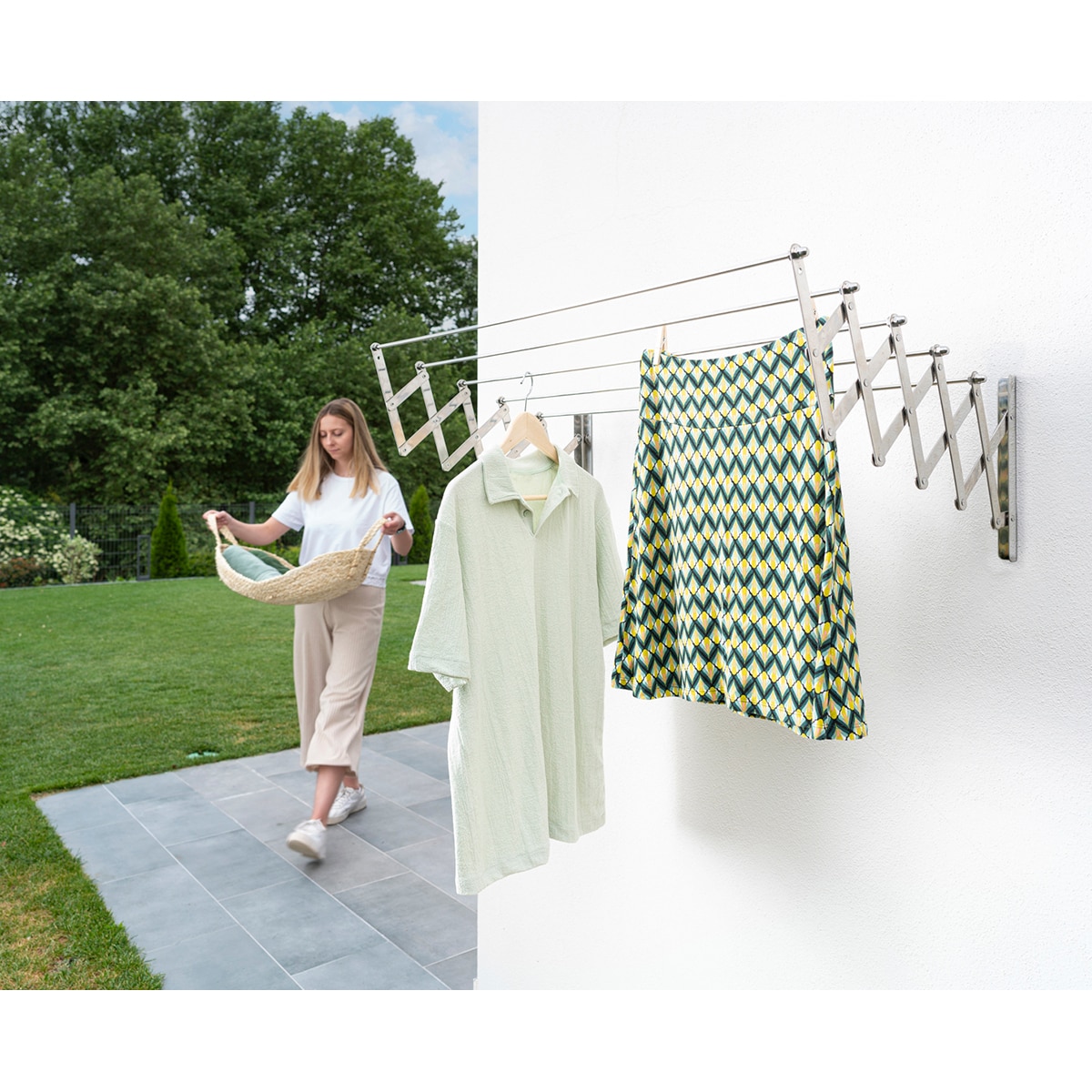 Tendedero Extensible Aluminio Aluminio-2