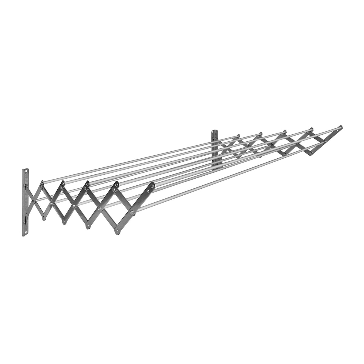 Tendedero Extensible Acero Inoxidable 100 cm Acero Inox-1