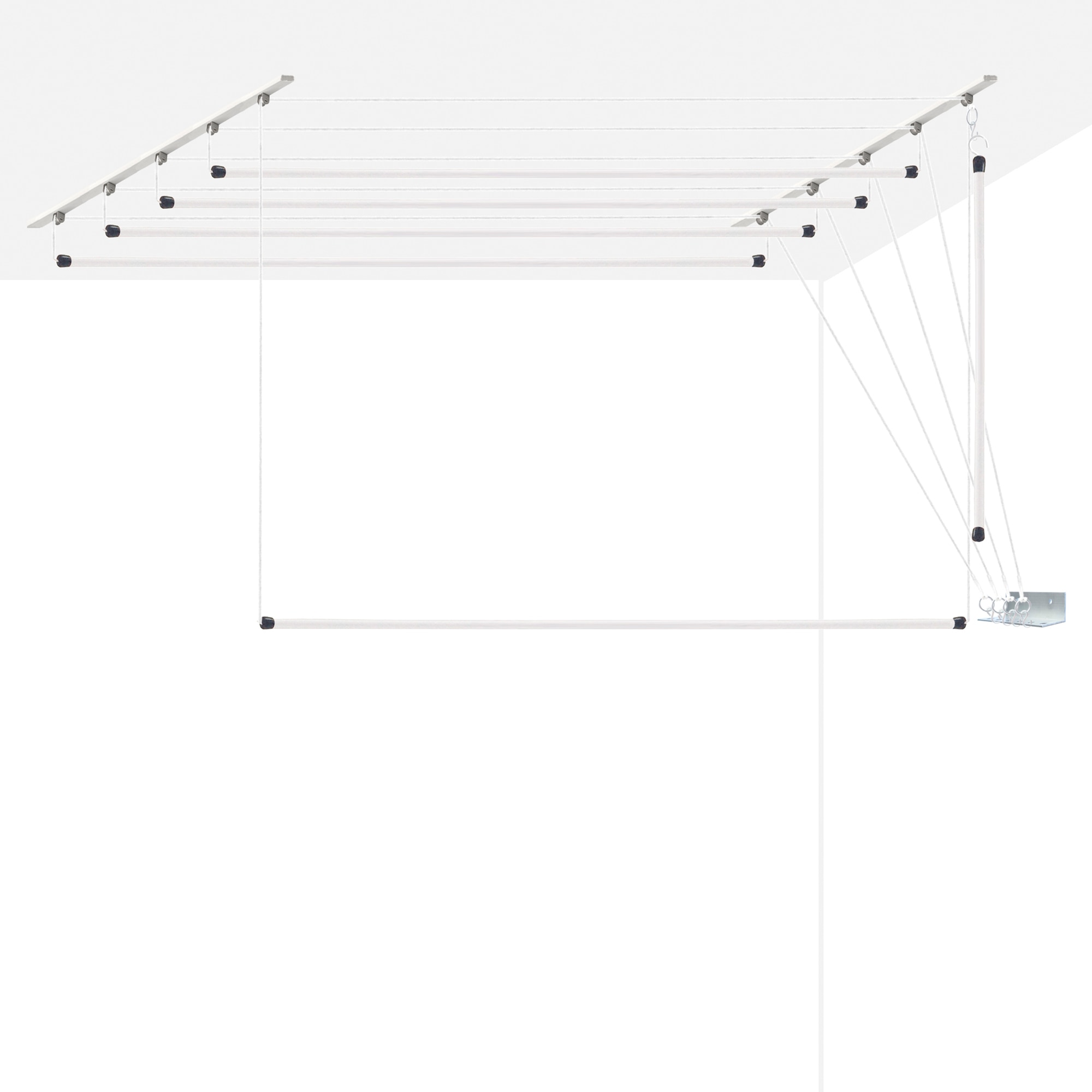 Imagem 0 de Estendal de Teto Manual Ceiline