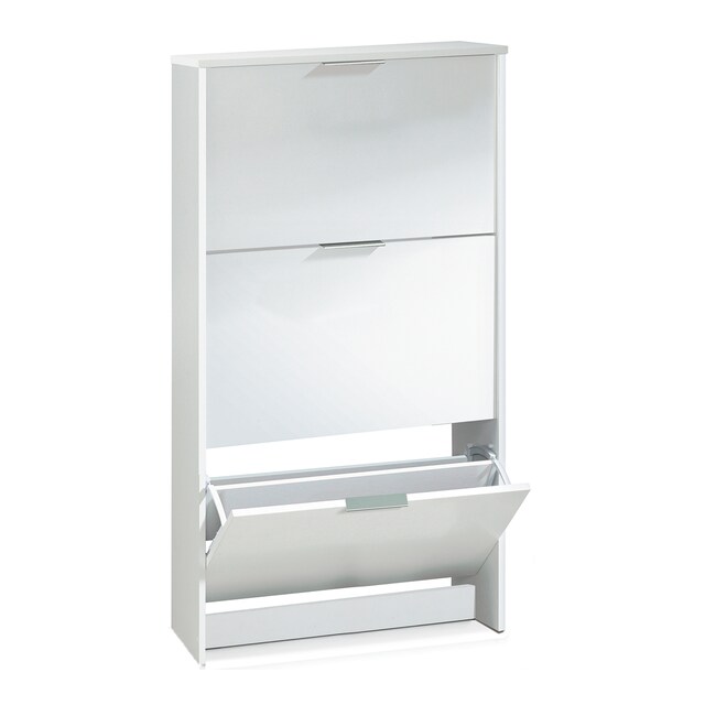 Imagen 0 de Zapatero 3 Trampones Lacado Blanco Brillo