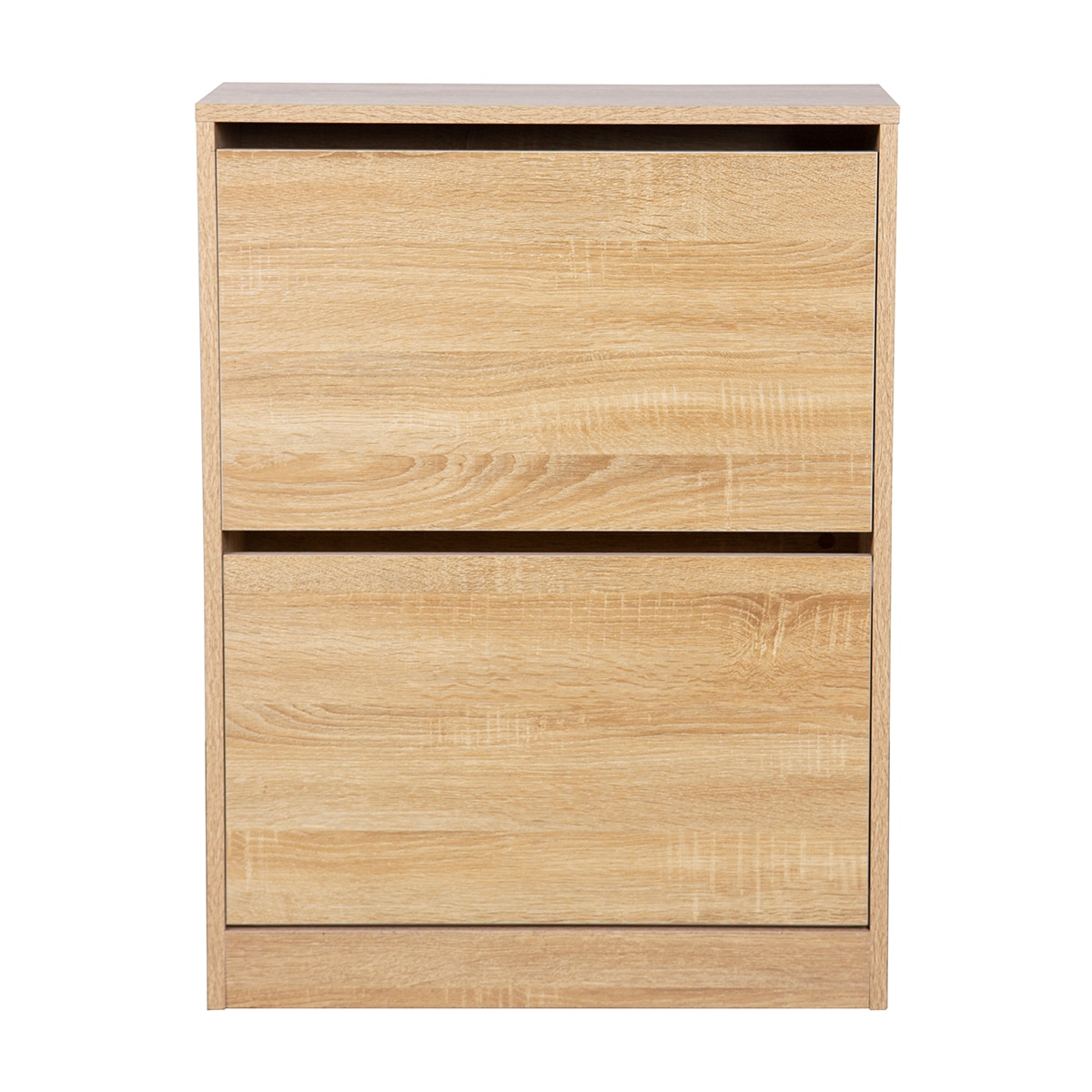Mueble Zapatero 2 Puertas Roble-3