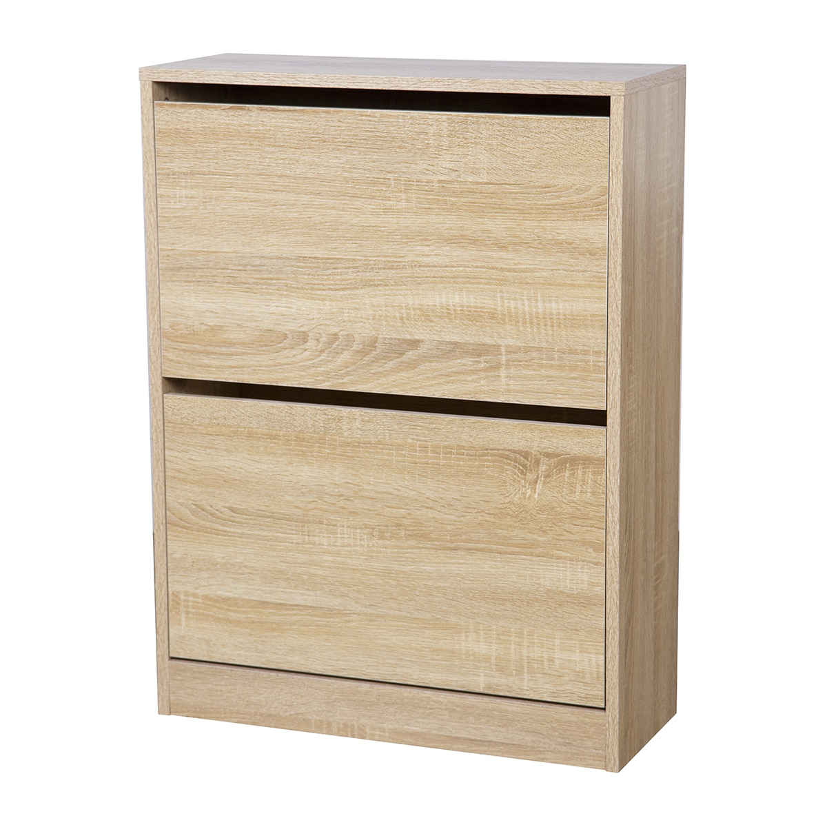 Mueble Zapatero 2 Puertas Roble-6