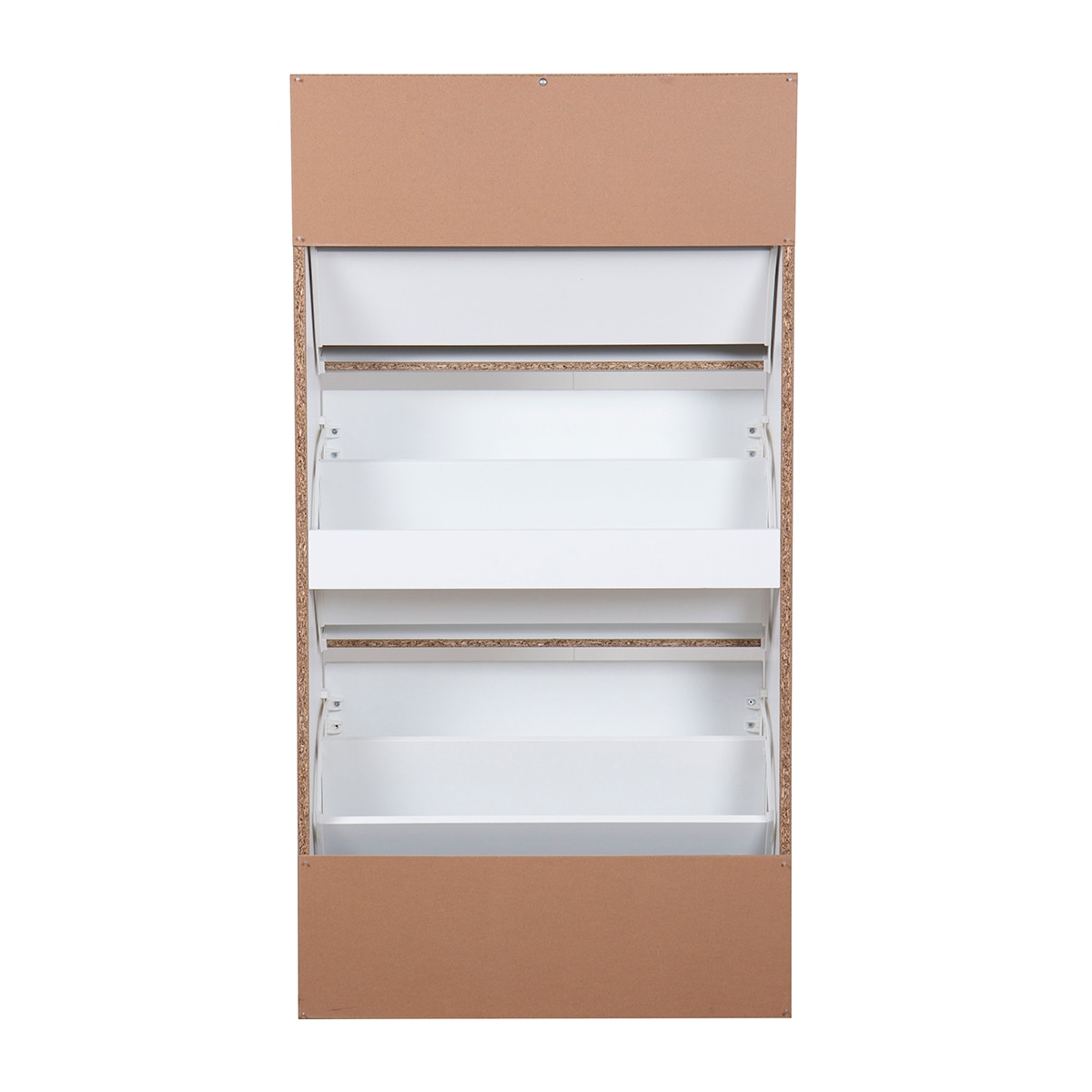 Mueble Zapatero 3 Puertas Blanco-5
