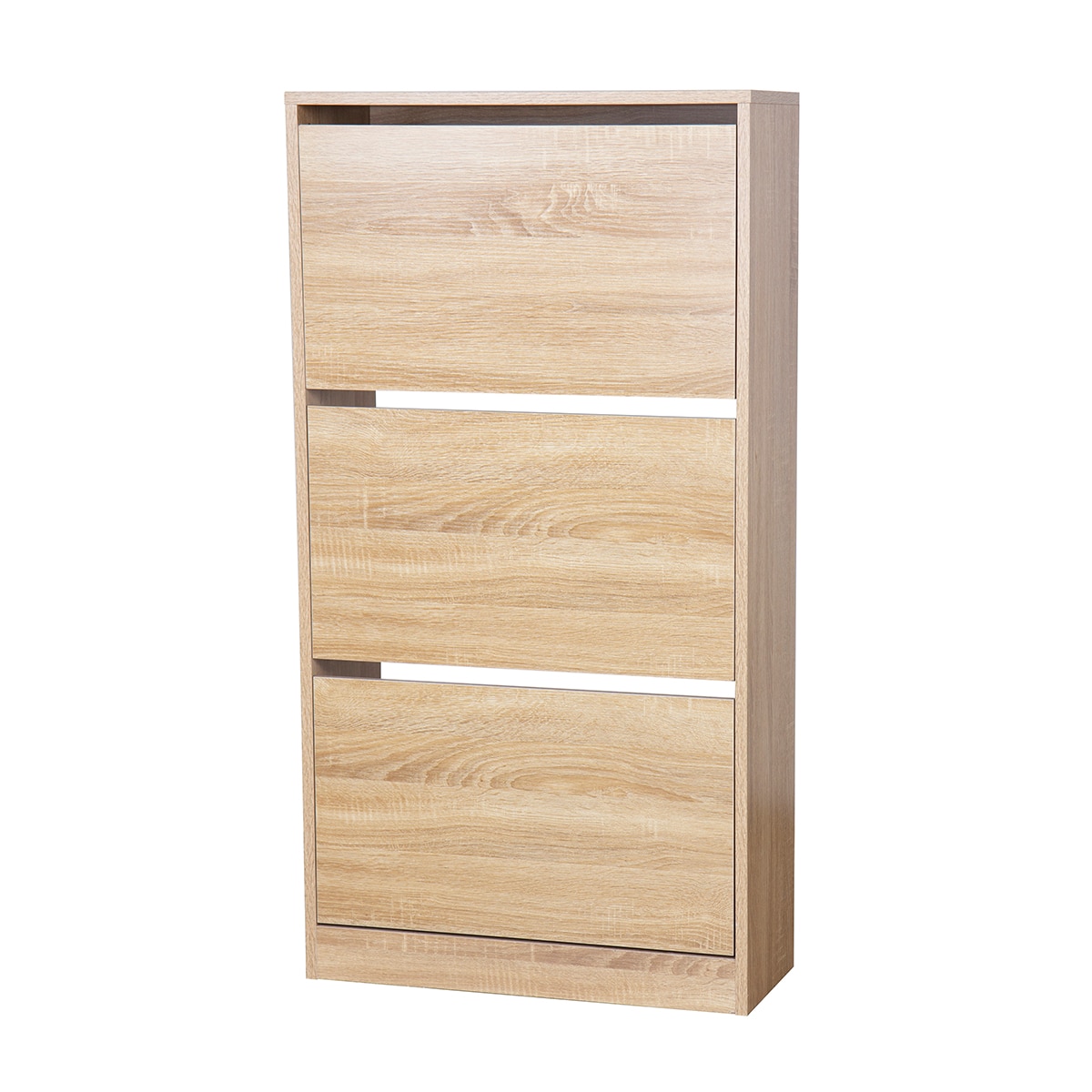 Mueble Zapatero 3 Puertas - Roble Roble-6