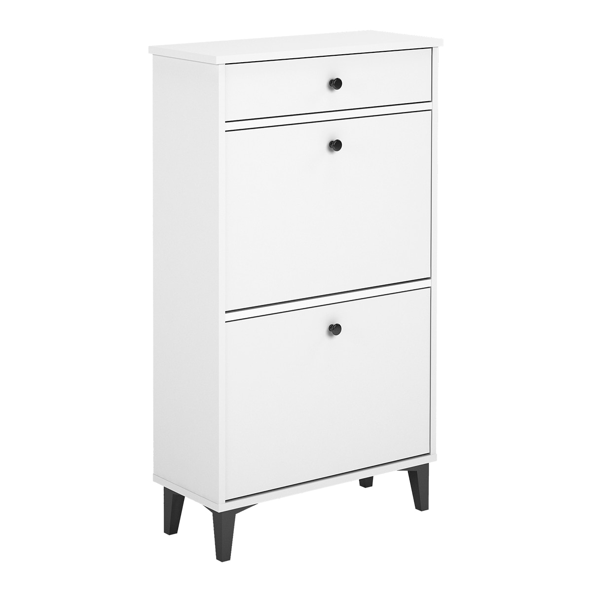 Imagem 0 de Sapateira de Melamina 2 Compartimentos + 1 Gaveta - 10 Pares