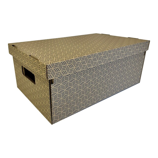 Imagen 0 de Caja de Mudanza con Asas y Tapa Deco 19 l