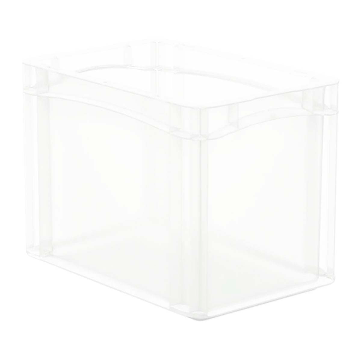 Imagen 0 de Caja Eurobox Plástico Transparente 30x20x22 cm