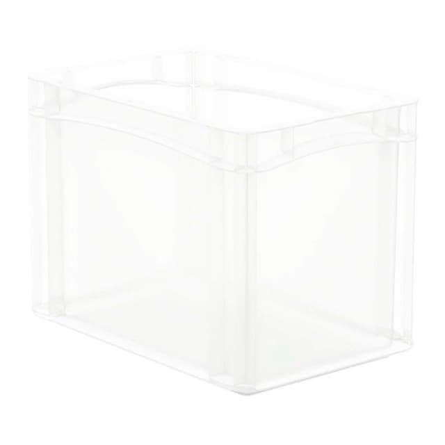 Imagen 0 de Caja Eurobox Plástico Transparente 30x20x22 cm