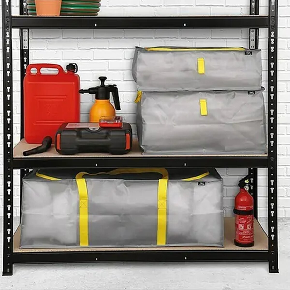 Saco Multiusos Profissional Taurus de 180 litros Cinzento-2